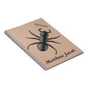 Onomatopoeia woord sizzzz denkende mierige geluide notitieboek (Rechterzijde)