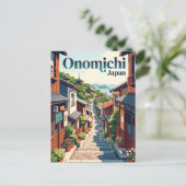 Onomichi Alley Japan Briefkaart (Staand voorkant)