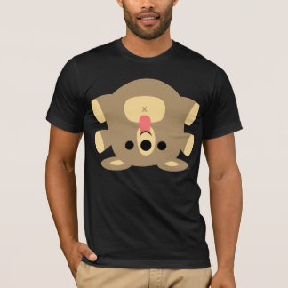Onomkeerbaar Cartoon Beer T-shirt