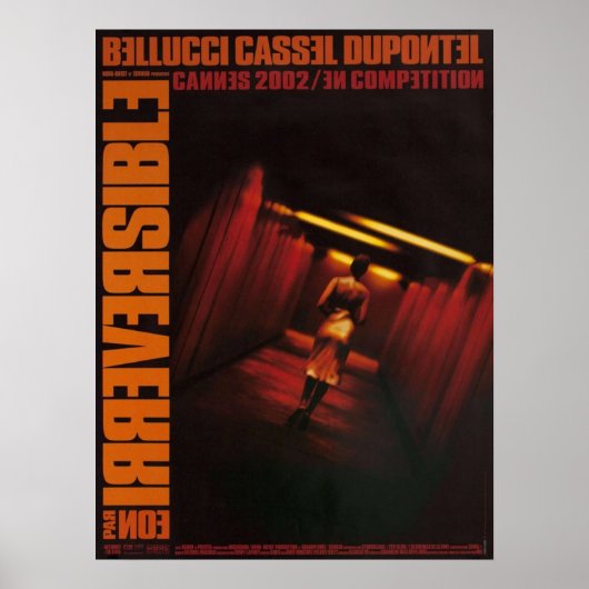 onomkeerbaar poster (Voorkant)