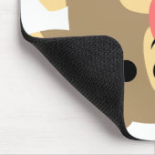 Onomkeerbare Cartoon Beer Baby mousepad Muismat (Hoek)