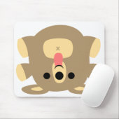 Onomkeerbare Cartoon Beer Baby mousepad Muismat (Met muis)