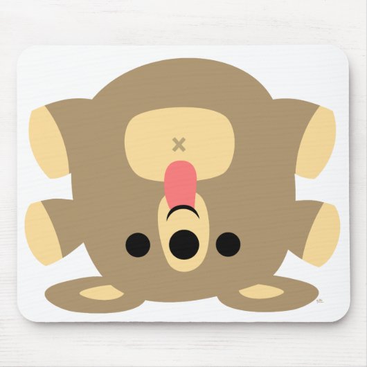 Onomkeerbare Cartoon Beer Baby mousepad Muismat (Voorkant)