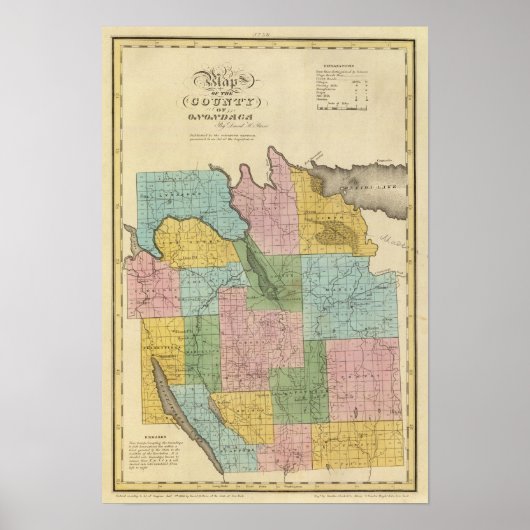 Onondaga County Poster (Voorkant)