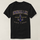 Onondaga Lake NY T-shirt (Design voorkant)