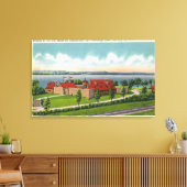 Onondaga Lake Parkway Canvas Afdruk (Insitu (Woonkamer))