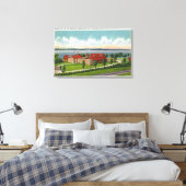 Onondaga Lake Parkway Canvas Afdruk (Insitu (Slaapkamer))
