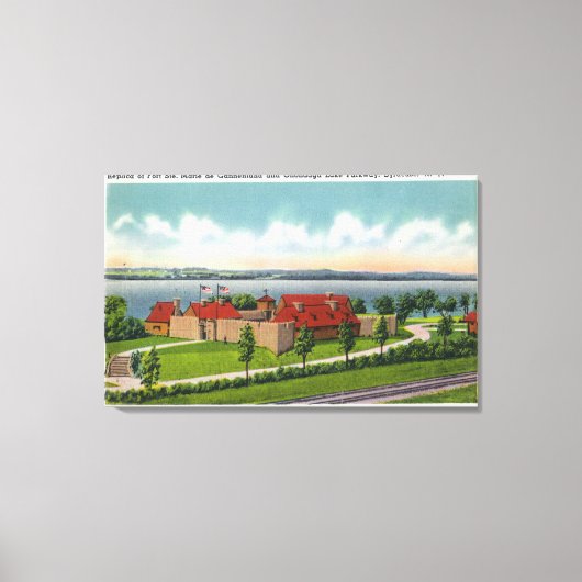 Onondaga Lake Parkway Canvas Afdruk (Voorkant)