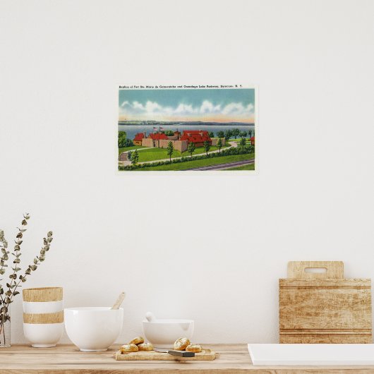 Onondaga Lake Parkway Poster (Keuken)