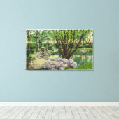 Onondaga Park Scene Canvas Afdruk (Insitu (Houten vloer))