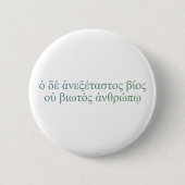 Ononderzochte levensduur ronde button 5,7 cm (Voorkant)