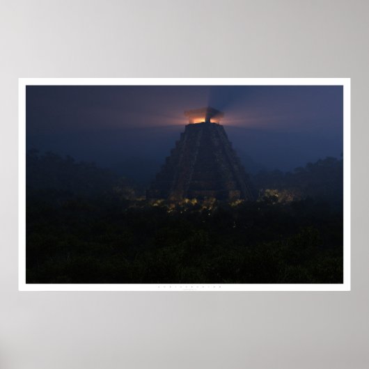 Onontdekt (nacht) poster (Voorkant)