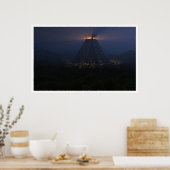 Onontdekt (nacht) poster (Keuken)