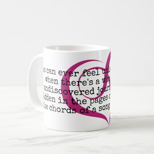 Onontdekte Mok van reizen (Voorkant links)