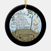 Onontgonnen Gebied Keramisch Ornament (Voorkant)