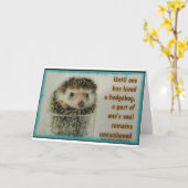 Onontwaakte ziel - Verjaardag Kaart (Gele Bloem)