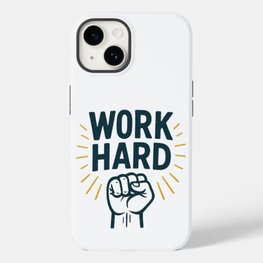 Onophoudelijk streven naar grootheid Case-Mate iPhone case (Achterkant)