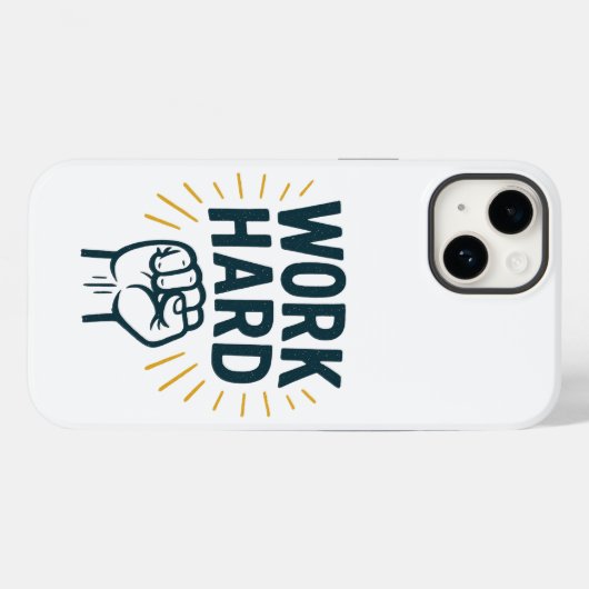 Onophoudelijk streven naar grootheid Case-Mate iPhone case (Achterkant (horizontaal))