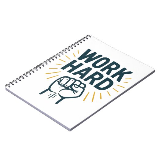 Onophoudelijk streven naar grootheid notitieboek (Linkerzijde)