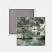 Onophoudelijke vlucht - Magneet (Voorkant / Achterkant)