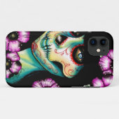 Onoplosbare dag van het dodenmeisje Case-Mate iPhone case (Achterkant (horizontaal))