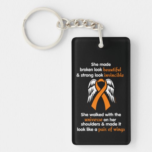 ONOVERWINNELIJK...RSD/CRPS SLEUTELHANGER (Voorkant)