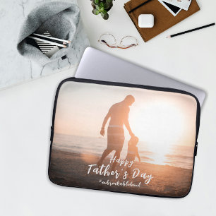 Onoverwinnelijke Band Tussen Vader En Zoon Vaderda Laptop Sleeve