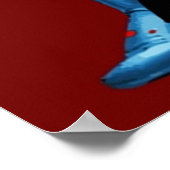 onoverwinnelijke heldenkunst poster (Hoek)