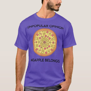 Onpopulair advies Pineapple behoort tot Funny Pine T-shirt