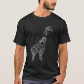 Onpopulaire Rises-Giraffe T-shirt (Voorkant)