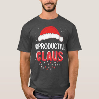 Onproductieve kerstcadeautjes die op kerst passen t-shirt