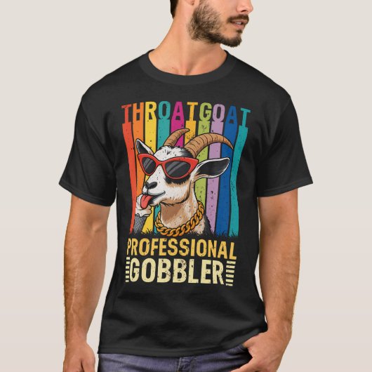 Onprofessioneel Geit Slikker Onfatsoenlijk T-shirt (Voorkant)