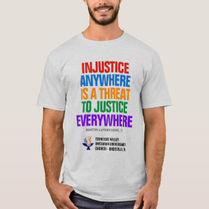 Onrecht / Justitie T-shirt