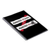 Onrecht notebook notitieboek (Rechterzijde)