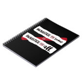 Onrecht notebook notitieboek (Linkerzijde)