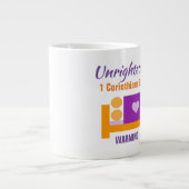 Onrechtmatig - Jumbo-Mok Grote Koffiekop (Voorkant)