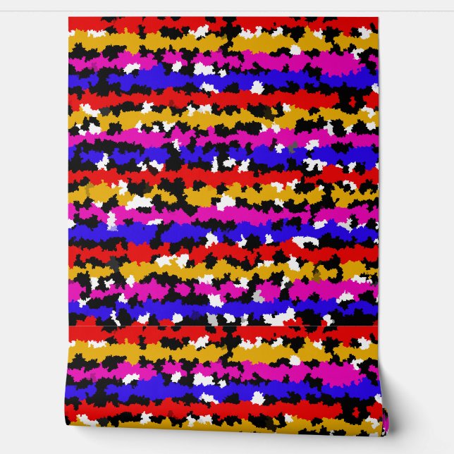Onregelmatig Abstract Patroon Behang (Afrollen)