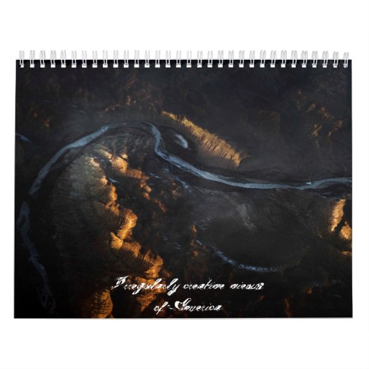 Onregelmatig creatieve uitzichten van Amerika 2 Kalender (Hoes)