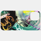 Onregelmatig gebogen panorama van vormen en object Case-Mate iPhone case (Achterkant (horizontaal))