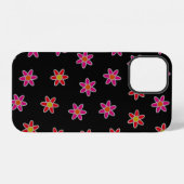 Onregelmatig grasveld inclusief bloeiende osteospe iPhone hoesje (Achterkant horizontaal)