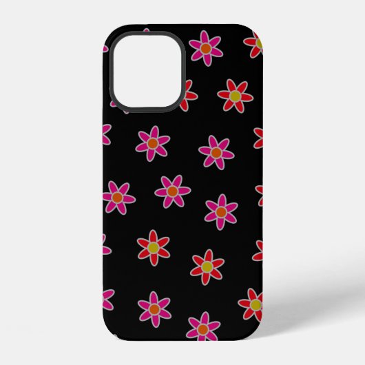 Onregelmatig grasveld inclusief bloeiende osteospe iPhone hoesje (Achterkant)