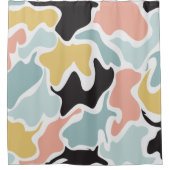 Onregelmatig patroongordijn douchegordijn (Voorkant)