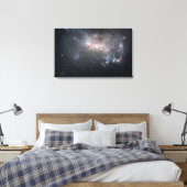 Onregelmatig sterrenstelsel in de Magellanische dw Canvas Afdruk (Insitu (Slaapkamer))