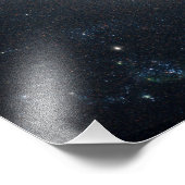 Onregelmatig sterrenstelsel in de Magellanische dw Foto Afdruk (Hoek)