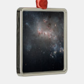 Onregelmatig sterrenstelsel in de Magellanische dw Metalen Ornament (Rechts)