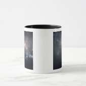 Onregelmatig sterrenstelsel in de Magellanische dw Mok (Midden)