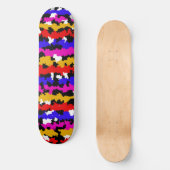 Onregelmatig Urban Abstract Fractal Pattern Design Persoonlijk Skateboard (Voorkant)