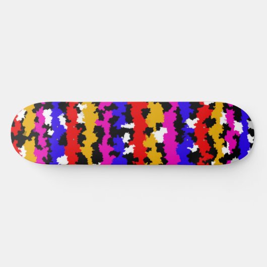 Onregelmatig Urban Abstract Fractal Pattern Design Persoonlijk Skateboard (Horizontaal)