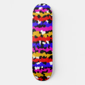 Onregelmatig Urban Abstract Fractal Pattern Design Persoonlijk Skateboard (Voorkant)