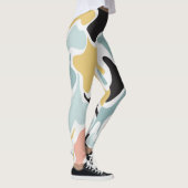 Onregelmatig vormontwerp leggings (Rechts)